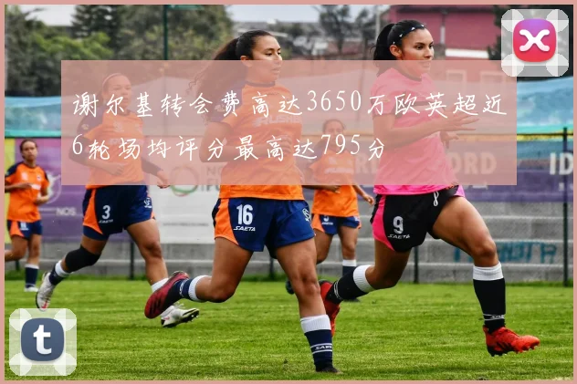 谢尔基转会费高达3650万欧英超近6轮场均评分最高达795分