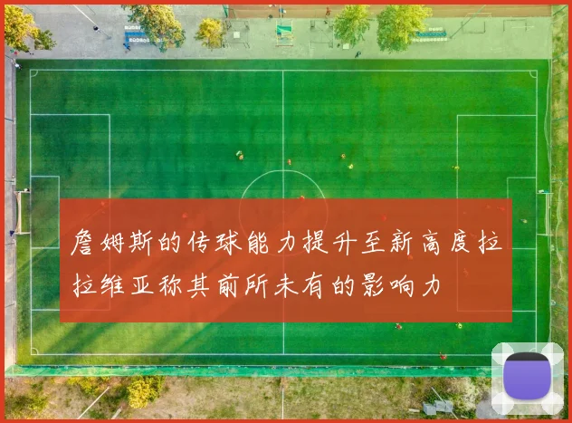 詹姆斯的传球能力提升至新高度拉拉维亚称其前所未有的影响力